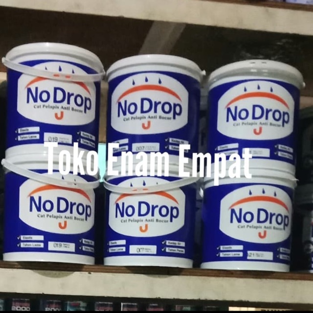 CAT NO DROP WATERPROOF / CAT PELAPIS ANTI BOCOR GALON 4 kg