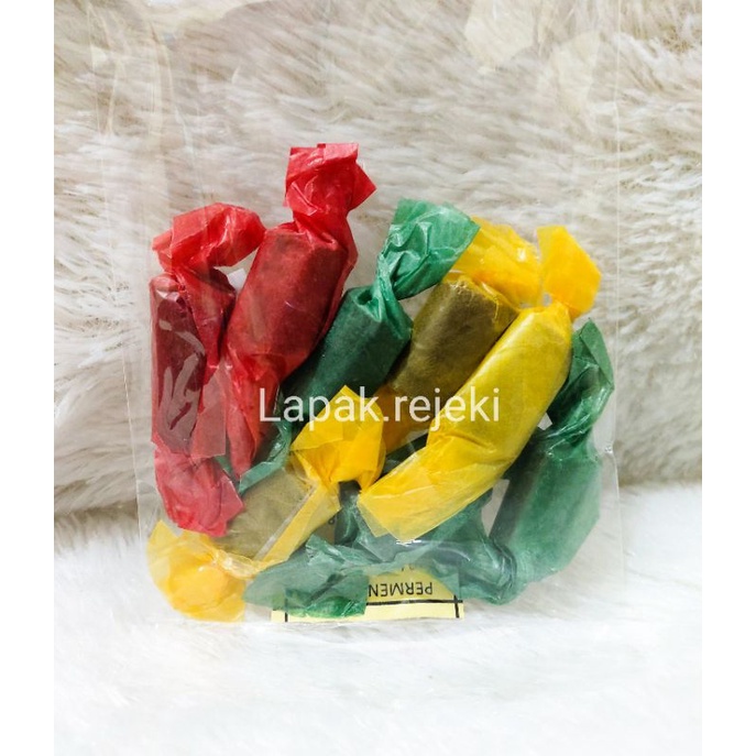 

Permen Kelapa merah Khas Selatpanjang / Gula Kelapa Merah / Ya Ci Teng / Permen Kelapa