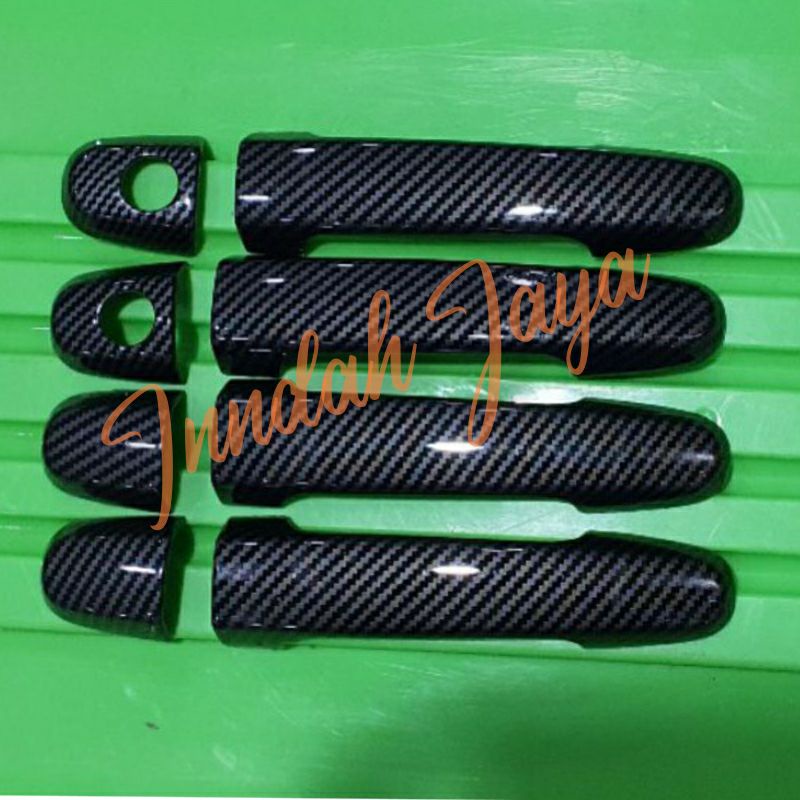 Cover Handle Pintu Yaris 2014-2017 Carbon / Handle Yaris Carbon