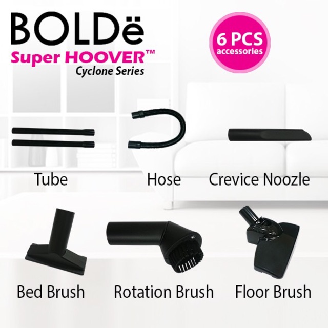 Super HOOVER BOLDe Original ( Green technology vacuum cleaner)