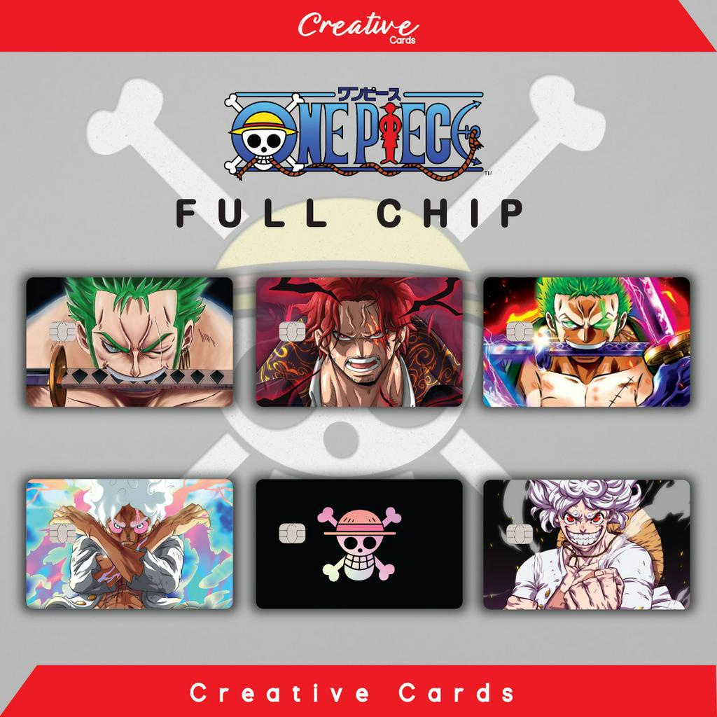 

Stiker Sticker Garskin Kartu Atm Skin Card Anime - Stiker Kartu Atm One Piece Zoro, Luffy, Shanks, Sanji SPESIAL HOLOGRAM Stiker Atm BCA Mandiri Bri Bni Debit Credit Emoney Flazz Etoll TapCash Brizzi RFID dll