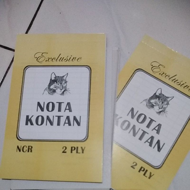 

1pack isi 10 nota kontan murah NCR 2PLY