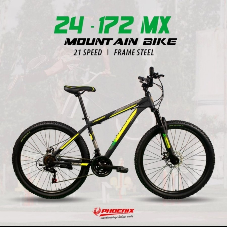 Sepeda Mtb 24 Phoenix 172 Mx