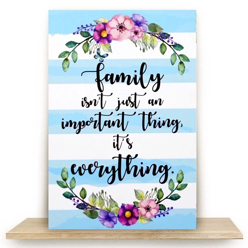 WALL DECOR FAMILY QUOTES HIASAN DINDING PAJANGAN DINDING