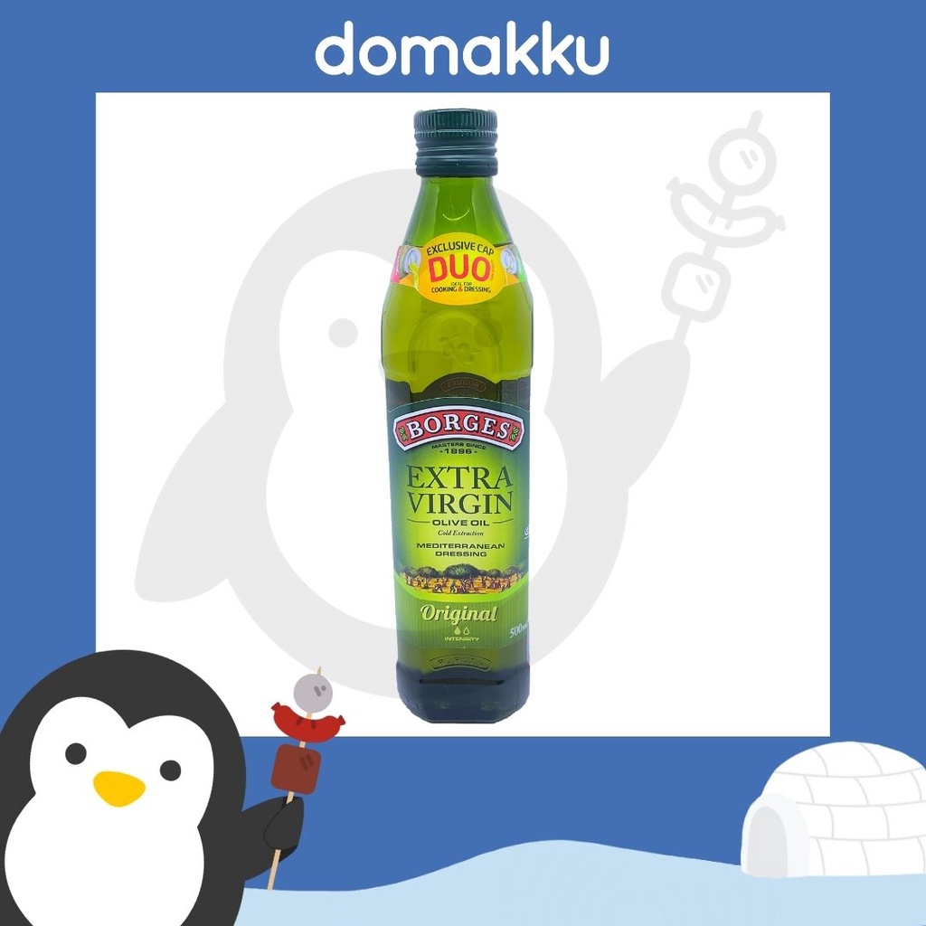 

Borges Extra Virgin Olive Oil (Minyak Zaitun Murni) 500ml, Halal