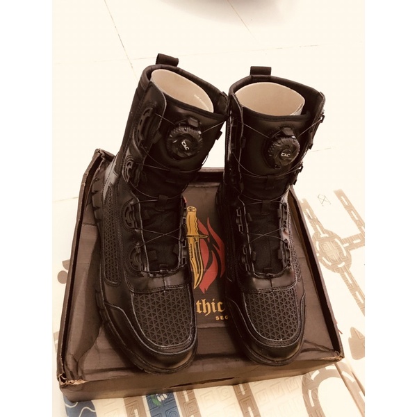 Sepatu PDL tactical libra tali putar