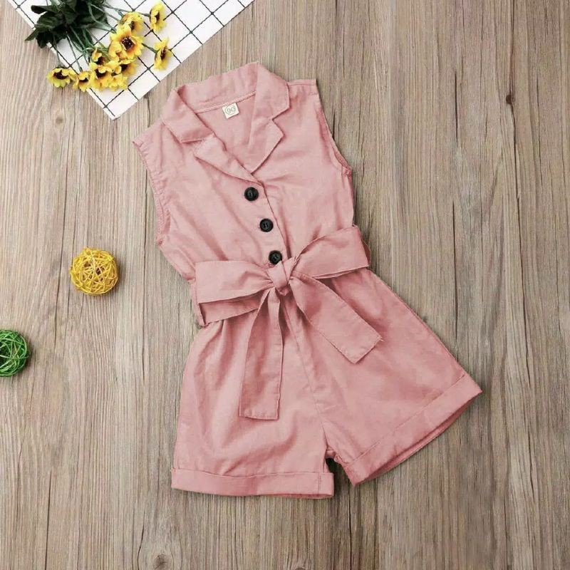 Pakaian Anak Perempuan YURA Jumpsuit good quality top good ok