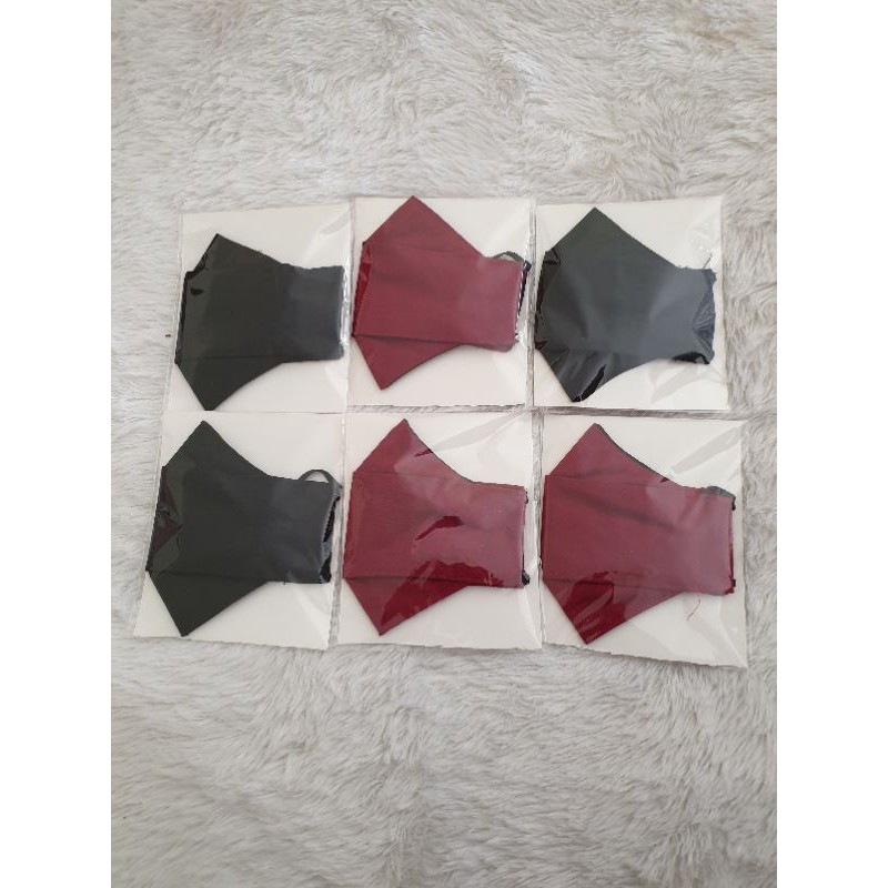 Masker Kain 3D Polos