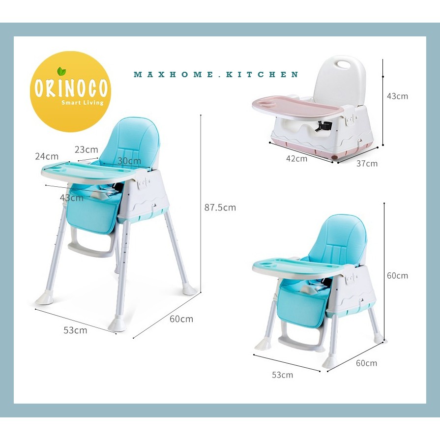 Baby Chair Seat Kursi Makan Dan Main Bayi Dengan Scooter Booster Anak Shopee Indonesia