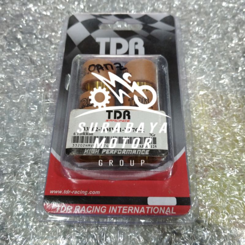 ROLLER RACING TDR VARIO 125 150 7GR 8GR 9GR 10GR 11GR 12GR 13GR 14GR