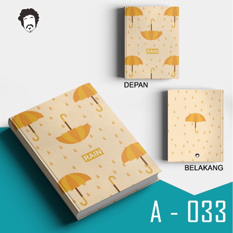 

Notebook Custom Hardcover A5 | Note Lucu | Buku Agenda - Muqibuku Series A part 4