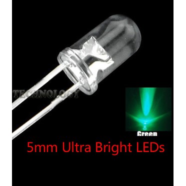 LED 5mm Ultra Bright Green