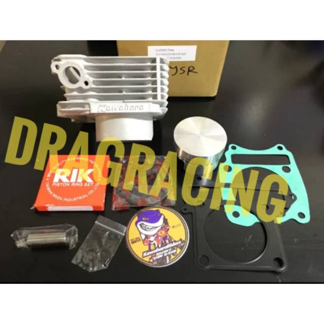 Blok seher kawahara 72 satria 150 fu bahan keramic sepaket