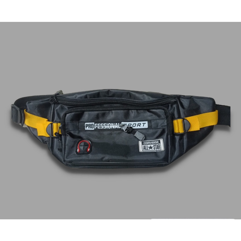 Tas Slempang Waistbag Pria / Tas Pinggang Pria / Tas Slempang Bahu Pria