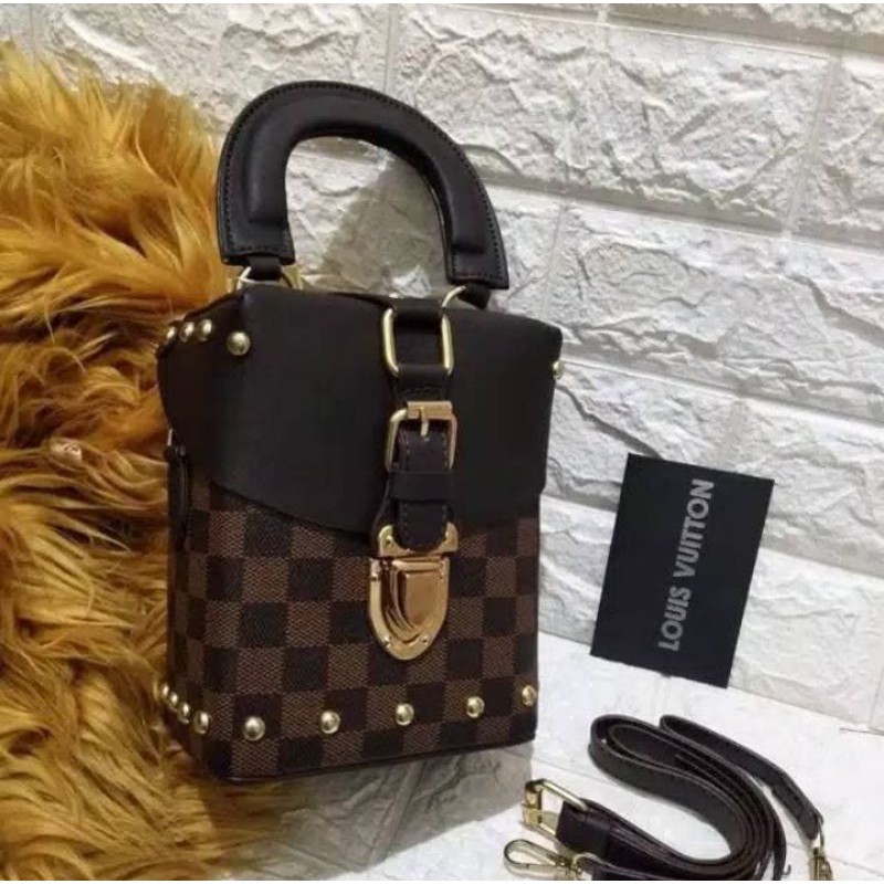 PROMO TAS WANITA LOUIS VUITTON LV TOOLBOX IMPOR IMPORT HARGA MURAH