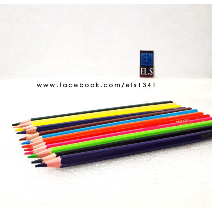 

WARNAPENSIL- JOYKO PENSIL WARNA SET 12 PANJANG -PENSIL WARNA