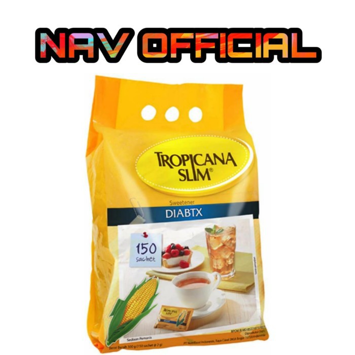 

Termurah TROPICANA SLIM SWEETENER DIABTX 150 sachet Eksklusif
