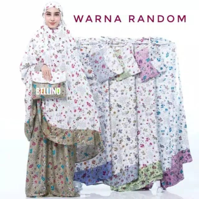 MUKENA BAHAN ADEM MOTIF BATIK SOLO SAHISTA + TAS / Alat Sholat Wanita Bahan Rayon Adem Bisa Pilih