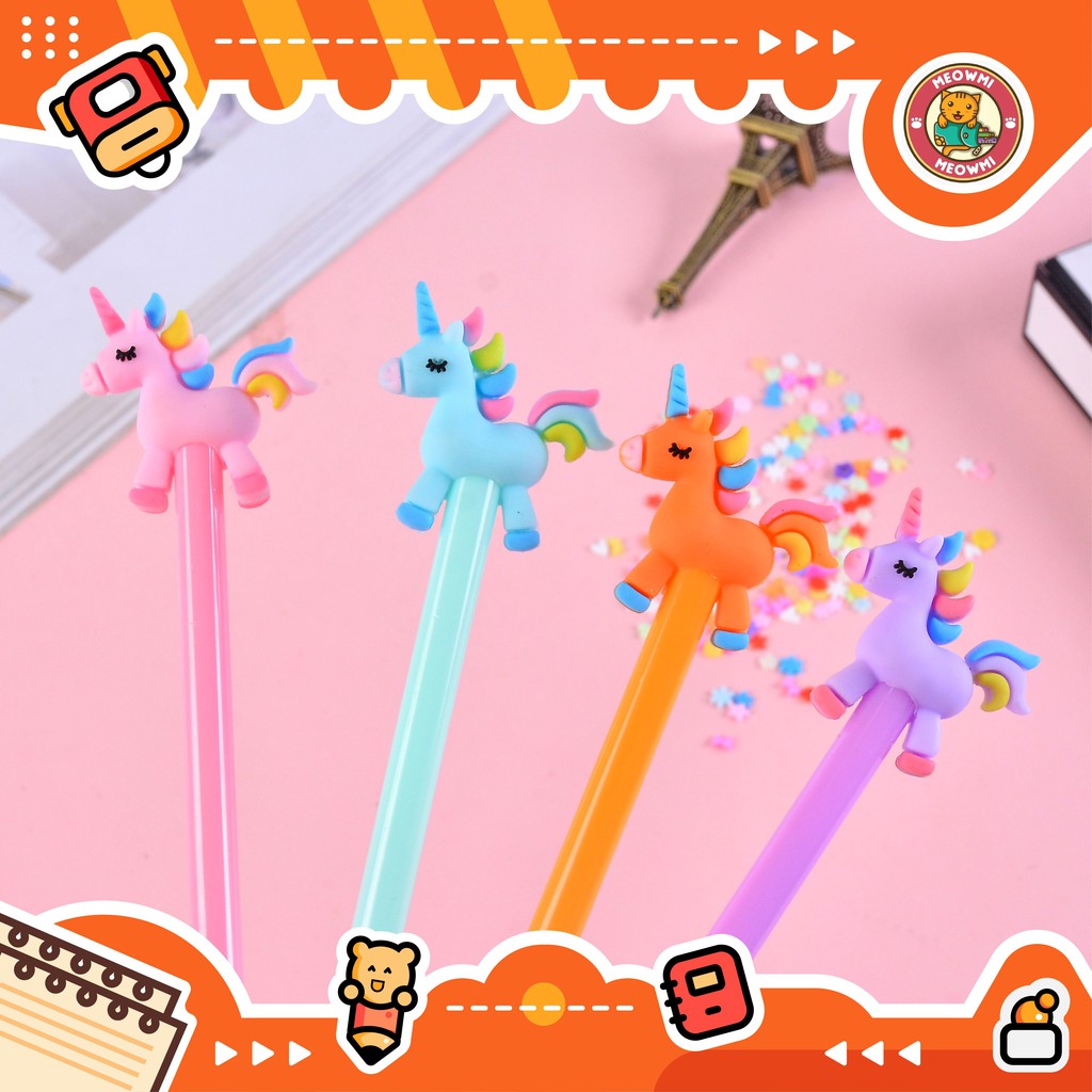 

[Meowmi] Pulpen Unicorn Rainbow PN0297
