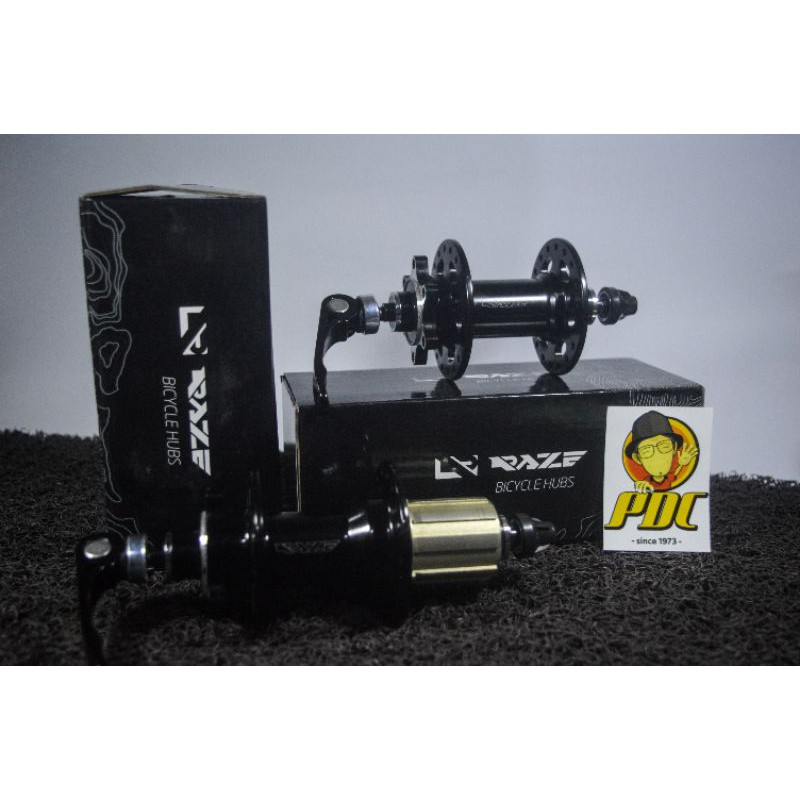 HUB  freehub jangkrik Raze 36 H hitam