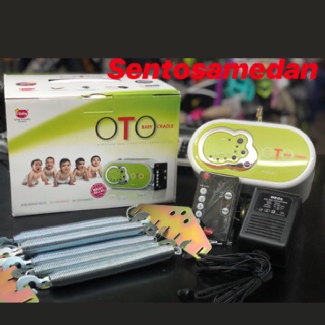 Mesin ayunan bayi listrik merek OTO