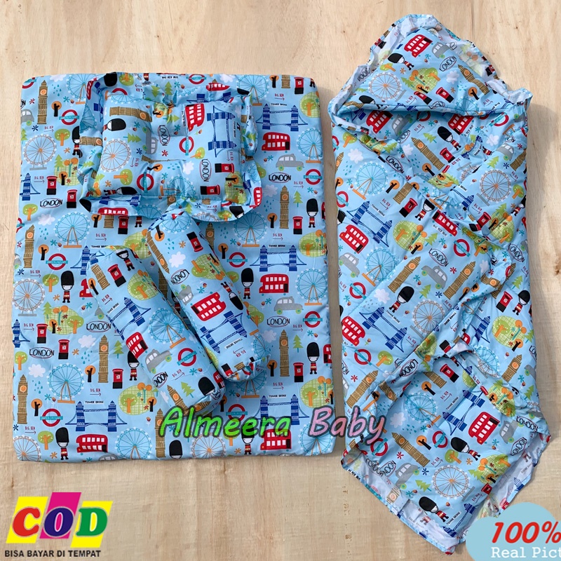 Kwalitas Premium Kasur Bayi Matras Bayi Bantal Guling Bayi Tempat Tidur Bayi Badcover Bayi Selimut Bayi Tebal Almeera Baby and Kids