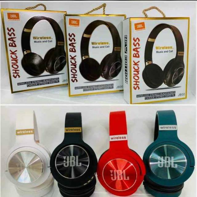 HEADPHONE WIRELESS / HANDSET BLUETOOTH JBL J800