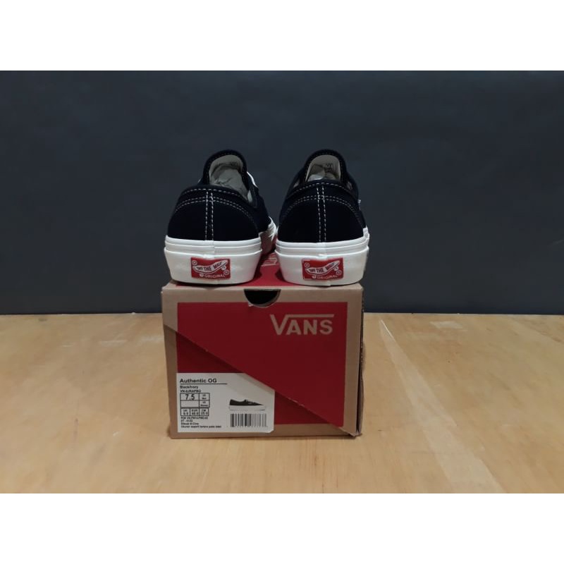 Vans Slipon side wall chekerboard Authentic OG Black White