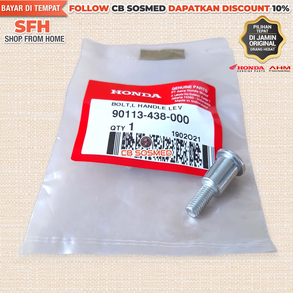 Baut Handle Kopling VERZA 150 Baut Handle Kiri CB150 VERZA Baut Tuas Kopling VERSA Original Honda AH