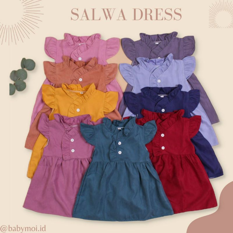 Salwa Dress Anak Perempuan