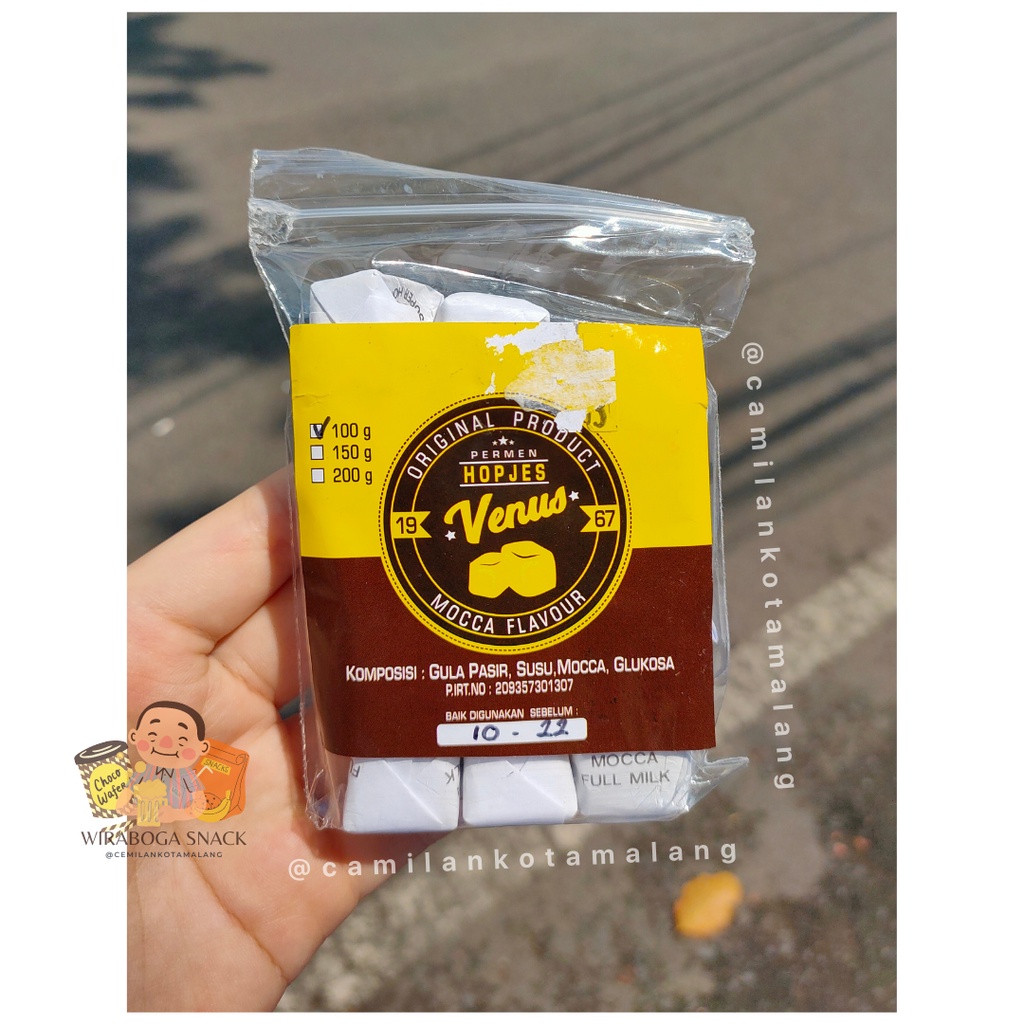 PERMEN HOPJES VENUS / PERMEN HOPYES VENUS MOCCA FLAVOUR / PERMEN MOCA JADUL HITZ