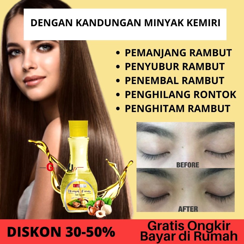 PENYUBUR RAMBUT CULTUSIA MINYAK KEMIRI 75ML ORIGINAL BPOM MINYAK KEMIRI CULTUSIA PERAWATAN RAMBUT