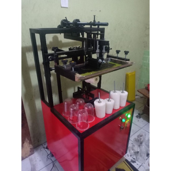 PROMO mesin sablon cup semi automatis,bergaransi