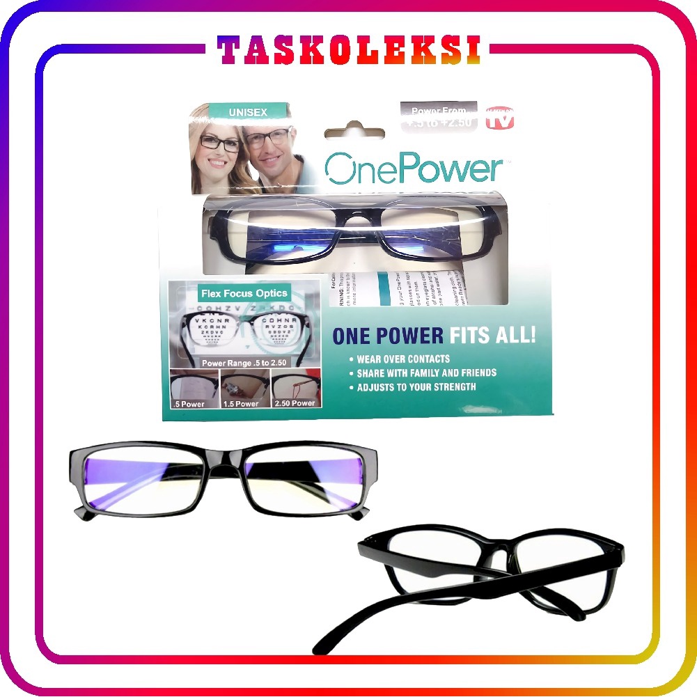 ☛TK☚ R450 Kacamata Baca Plus Auto Focus ONE POWER READERS / KACA MATA SERVIS HP