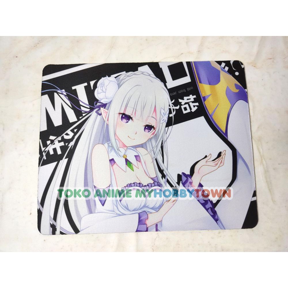 Mousepad Anime Re Zero Kara Hajimeru Isekai Seikatsu - Emilia