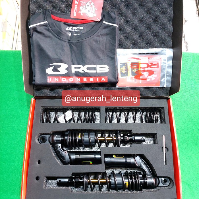 Shock Breaker Tabung RCB VD Black Series Yamaha XMAX 350 MM