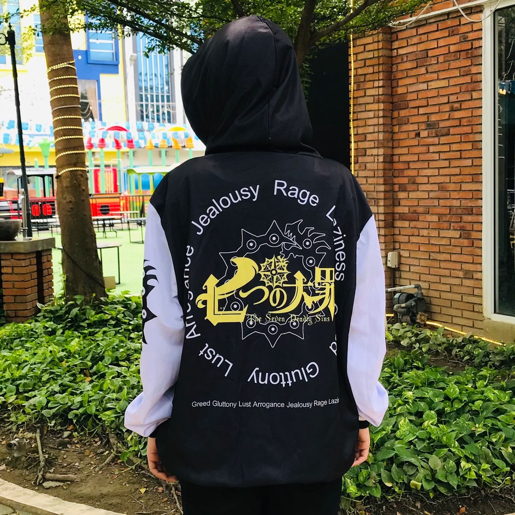 Jaket Seven Deadly Sins Adidaspoly Fullprint