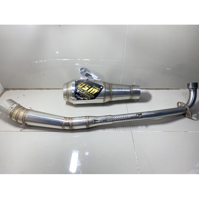 Knalpot Dsm Racing jupiter vega smash grand c70 supra