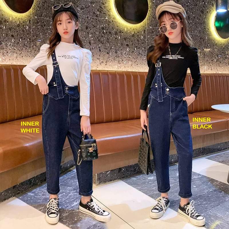 Overall Jeans Anak Perempuan Teenager Shania