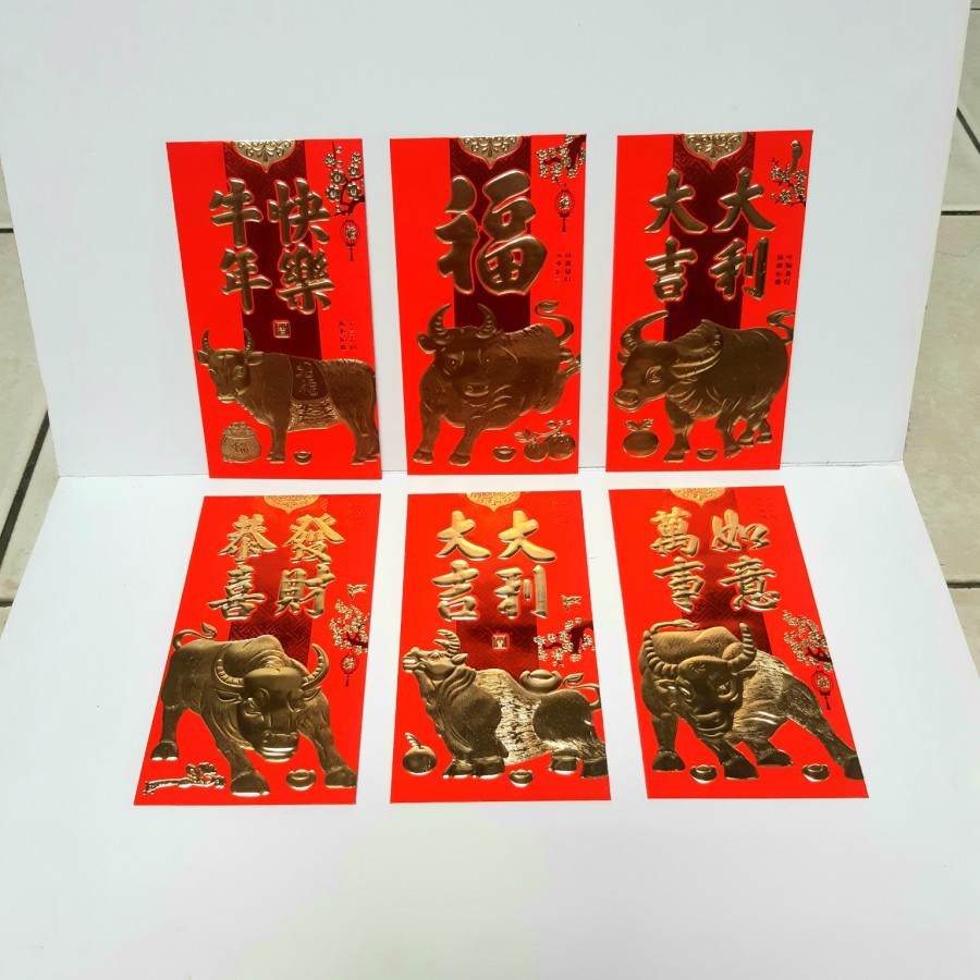 

Angpao Imlek 2021 Shio Kerbau LL0274 Termurah | Angpao Kertas Premium Isi 6 Lembar Motif Realpict
