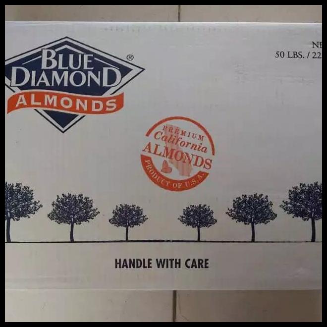 

DISKON TERBATAS !!! ALMOND NUT WHOLE BLUE DIAMOND 1 KG TERLARIS