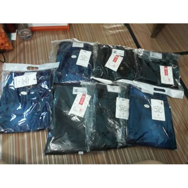  Celana  jeans  panjang cewek merk  prada  dan channel Shopee 