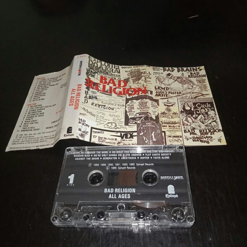 Kaset pita:Bad Religion-All Ages