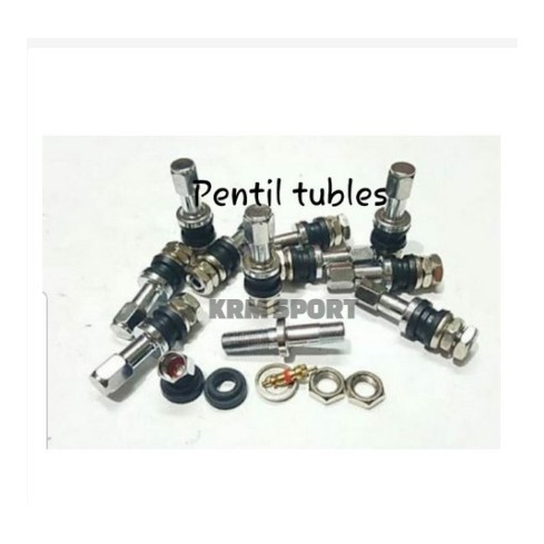 PENTIL BAN TUBELESS BESI PANJANG DRAT DALAM DAN DRAT LUAR TUBELESS UNIVERSAL