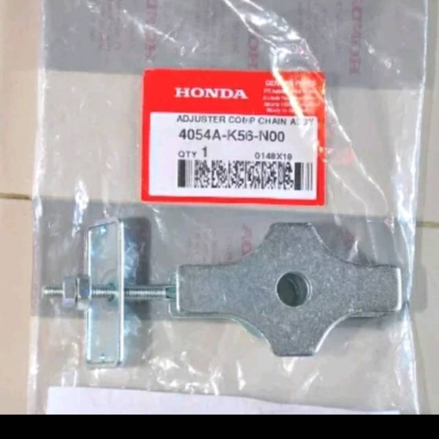 spanner penyetel setelan rantai plus tutup cap swing arm sonic 150 R 4054A K56 N00