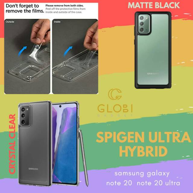 spigen ultra hybrid samsung galaxy note 20 & note 20 ultra