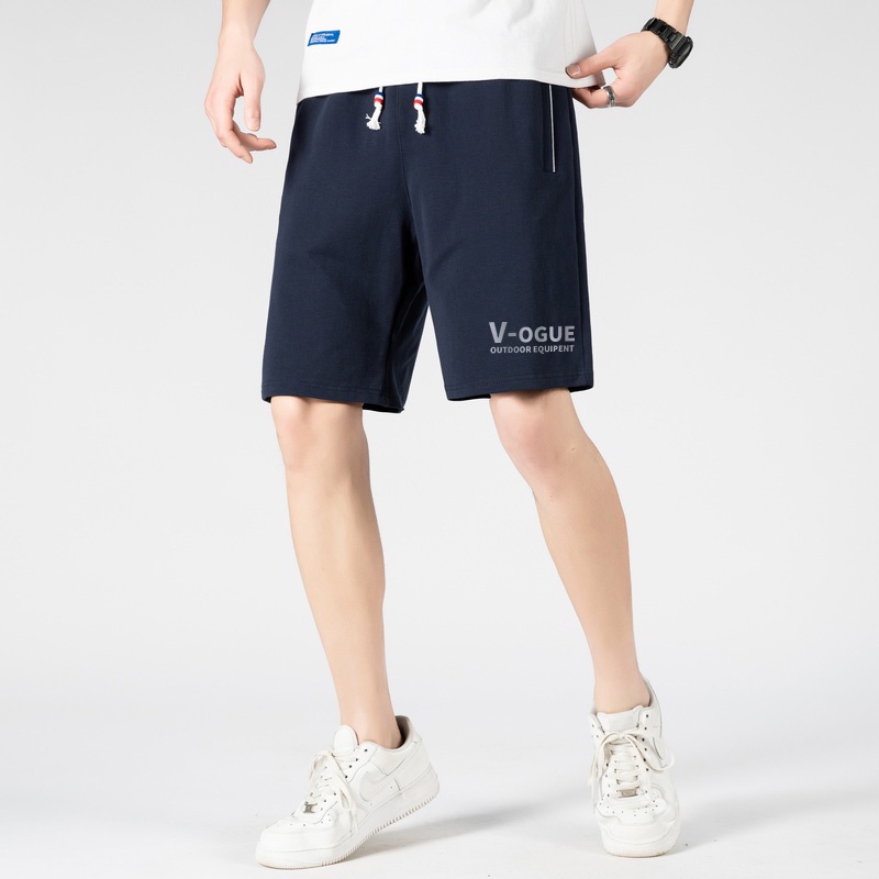 Celana Pendek Pria Sport Casual Olahraga Santai Raga Sporty Cowok Fashion Shorts