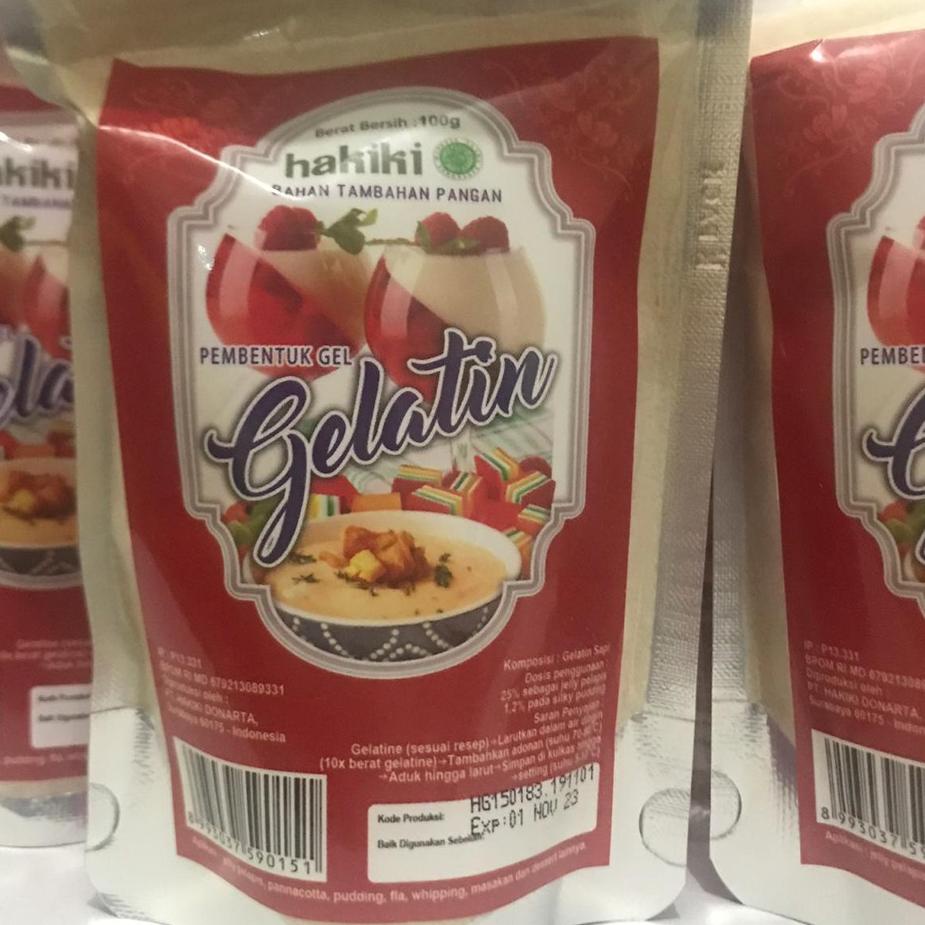 

Terbaik Gelatin Bubuk Hakiki 100gr