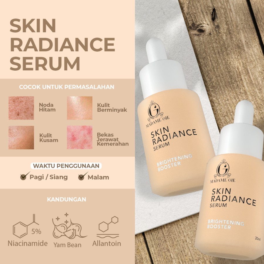 NEW - MADAME GIE SKIN RADIANCE