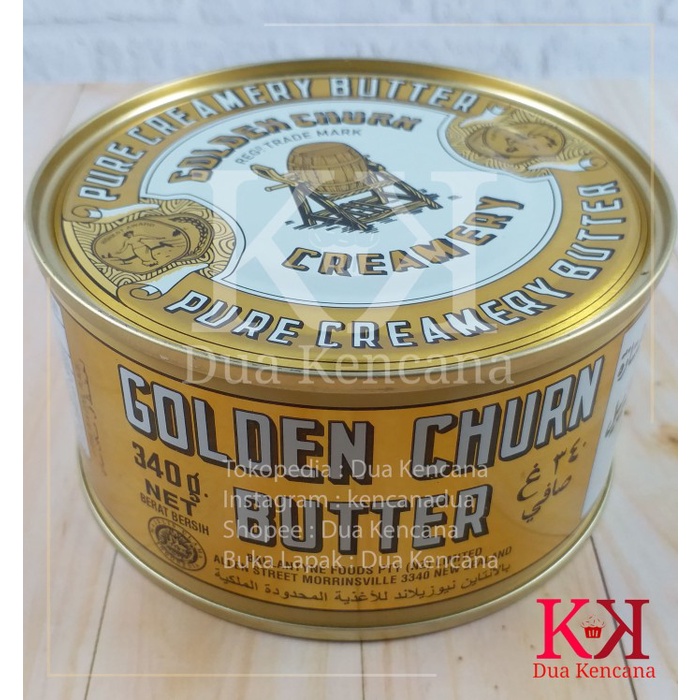 

butter-mentega- butter / mentega golden churn pure creamery butter 340gr -mentega-butter.